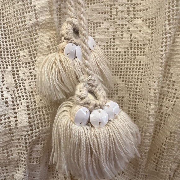 Vineet Bahl for Anthropologie Boho Embroidered Dolman Sleeve Top XS Ivory - Picture 4 of 8